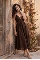 Afbeelding van Jurk - Morgan - Revida - Brown