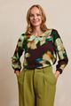 Afbeelding van Blouse - Comme ça - Kato - burgundy green