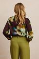 Afbeelding van Blouse - Comme ça - Kato - burgundy green