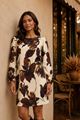 Afbeelding van Jurk - Comme ça - Kitty B - brown