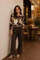 Afbeelding van Blouse - Comme ça - Kato - brown
