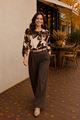 Afbeelding van Blouse - Comme ça - Kato - brown