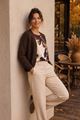 Picture of Cardigan - Comme ça - Kirana - brown