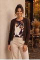 Picture of Cardigan - Comme ça - Kirana - brown