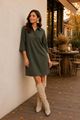Afbeelding van Jurk - Comme ça - Kaylee - militairy