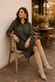 Afbeelding van Jurk - Comme ça - Kaylee - militairy