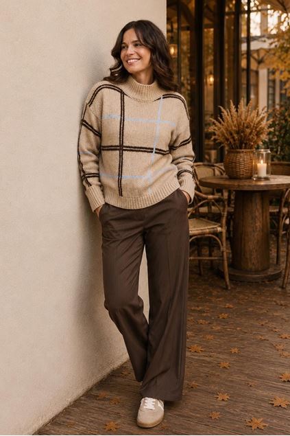 Toon details van Pull - Comme ça - Kara - blu Afbeeldingen van Pull - Comme ça - Kara - blu