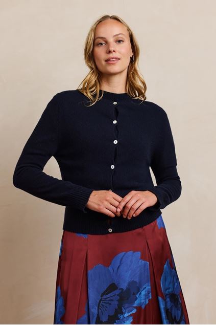 Afbeeldingen van Cardigan - Comme ça - Kenzia - navy