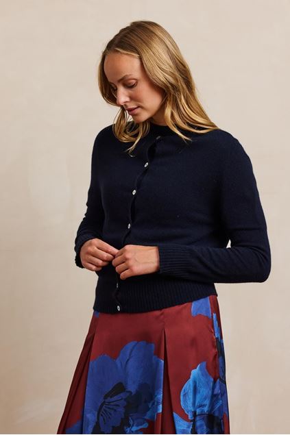 Afbeeldingen van Cardigan - Comme ça - Kenzia - navy