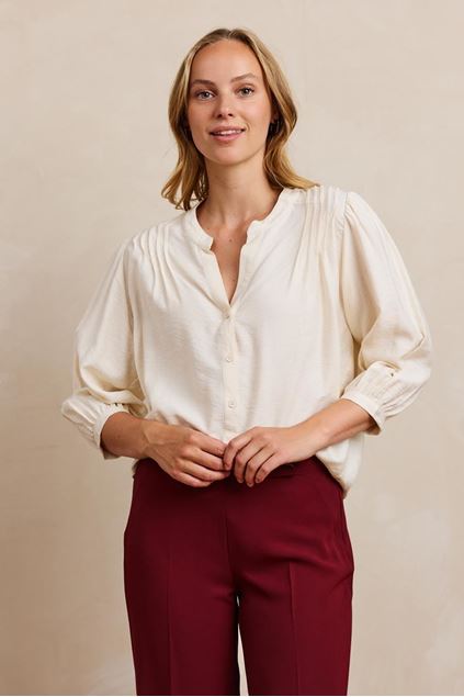 Afbeeldingen van Blouse - Comme ça - Keos - ecru 218