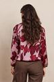 Afbeelding van Blouse - Comme ça - Philine - burgundy rosewood