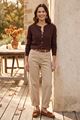 Afbeelding van Cardigan - Comme ça - Kenzia - castagna