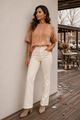 Picture of Pull - Terra di Siena - haartjes - beige/cognac