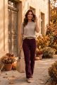 Picture of Pull - Terra di Siena - Ajour - beige