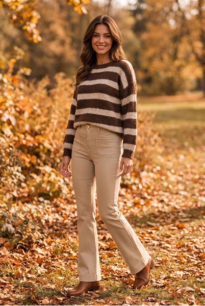 Afbeelding van Broek - Selected by My Wish -Y6695 - beige
