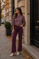 Afbeelding van Blouse  - Terra di siena - Vichyruit - bordeaux
