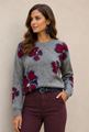 Picture of Pull - Vila Joy - Nolana - grey melange