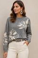 Picture of Pull - Vila Joy - Alyssa - grey melange
