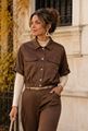 Afbeelding van Vest - Vila Joy - Larissa - brown