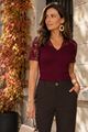 Picture of T-shirt - Morgan - Dio - bourgogne