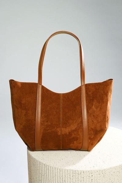 Afbeelding van Handtas - Morgan - 2serena - tabac