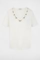 Picture of T-shirt- Morgan -DMARI - Wit