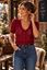 Picture of T-shirt- Morgan - Mcho - bordeaux