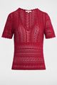 Picture of T-shirt- Morgan - Mcho - bordeaux