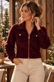 Picture of Gilet - Morgan - Mdomi - prune