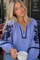 Picture of Blouse - JS Millenium - Top3896 - navy