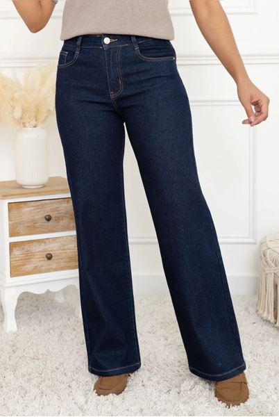 Afbeelding van Broek - Selected by My Wish - Y6920 - T bleu