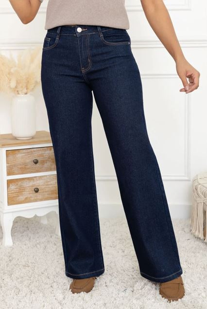 Afbeeldingen van Broek - Selected by My Wish - Y6920 - T bleu