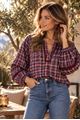 Afbeelding van Blouse - JS Millenium - CH5680 - bordeaux