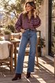 Afbeelding van Blouse - JS Millenium - CH5680 - bordeaux