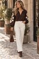 Picture of Blouse - JS Millenium - Top3802 - choco