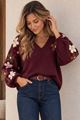 Afbeelding van Pull - JS Millenium - JP-8589 - bordeaux