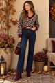 Afbeelding van Pull - JS Millenium - JP-8602 - taupe/wine