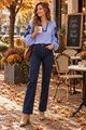 Afbeelding van Blouse - JS Millenium - Top3896 - navy