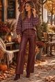 Afbeelding van Blouse - JS Millenium - CH5680 - bordeaux