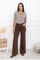 Picture of Broek - Selected by My Wish - Y16051 - brown choco
