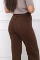Picture of Broek - Selected by My Wish - Y16051 - brown choco
