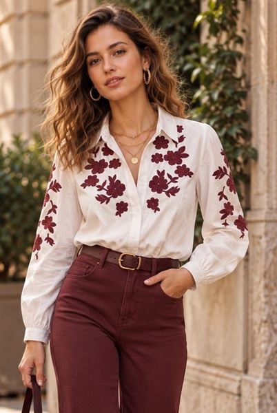 Afbeelding van Bloes - Selected by My Wish - 7571-37 - bordeaux