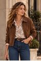 Picture of Vest - Selected by My Wish - 7850 - daim cognac