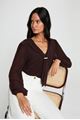 Afbeelding van Blouse - Morgan - Thival - cafe