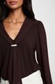 Afbeelding van Blouse - Morgan - Thival - cafe