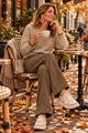 Afbeelding van Pull - Selected by My Wish - haartjes- Beige