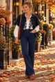 Afbeelding van Jas- Terra di sienna - Mouwloos - D blauw