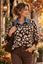 Afbeeldingen van Pull - Selected by My Wish - 388177 - bloemen bruin