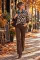 Afbeelding van Pull - Selected by My Wish - 388177 - bloemen bruin