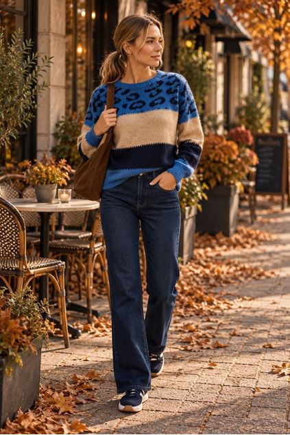 Afbeeldingen van Pull - Selected by My Wish - 388152 - bleu